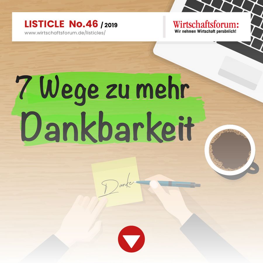 7 Wege zu mehr Dankbarkeit 7 Wege zu mehr Dankbarkeit